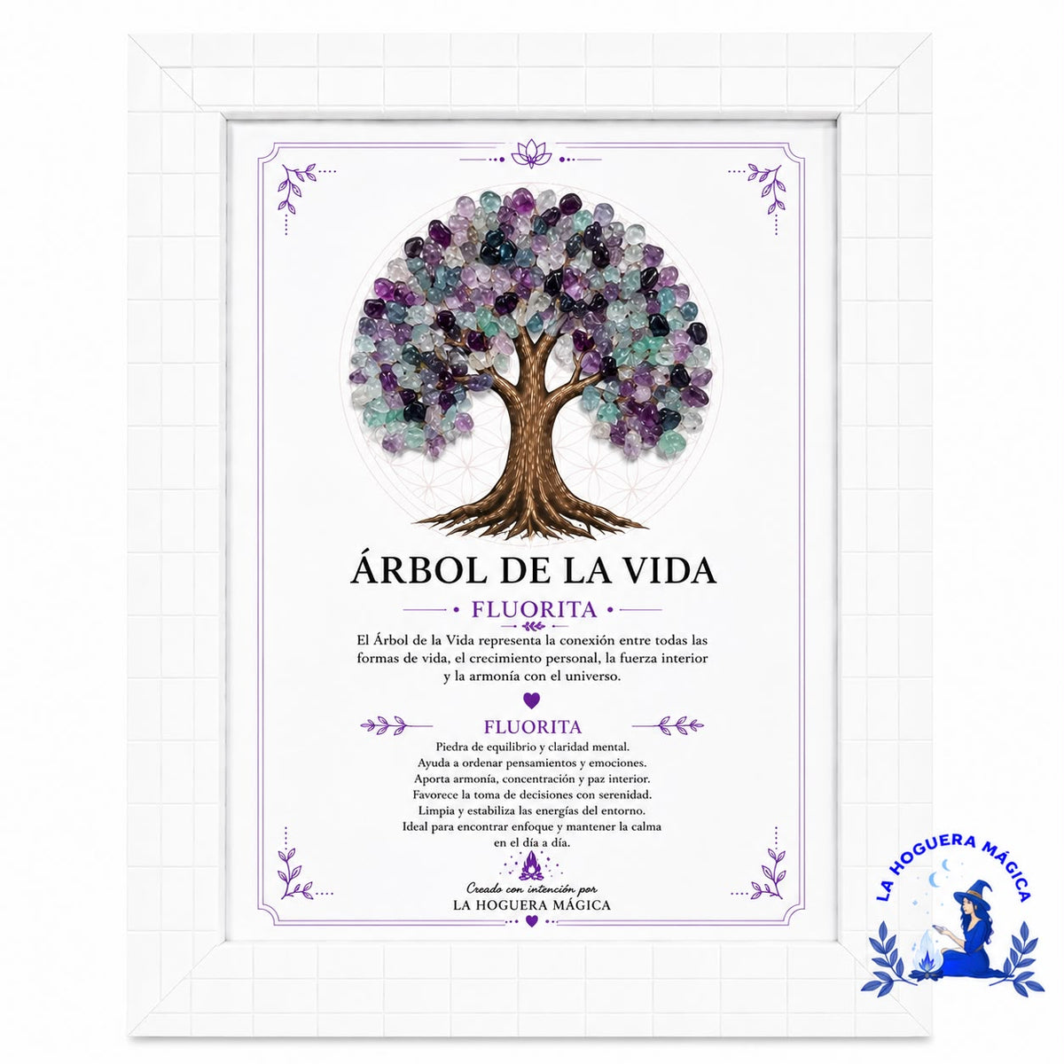 Minerales - Cuardro  Árbol de la Vida de mineral