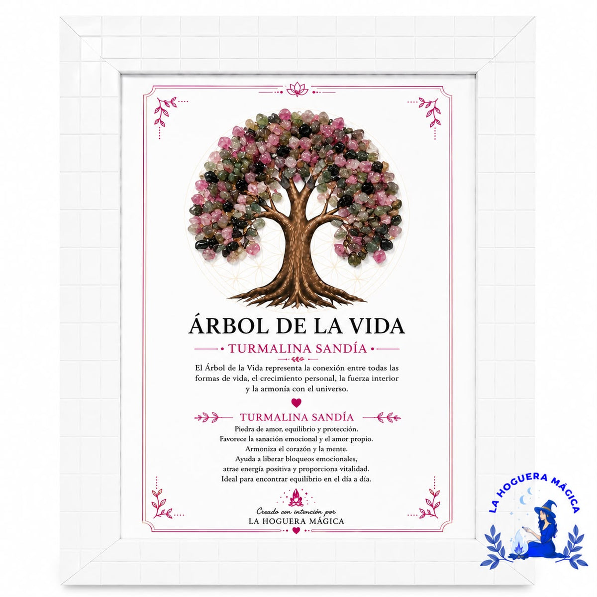 Minerales - Cuardro  Árbol de la Vida de mineral
