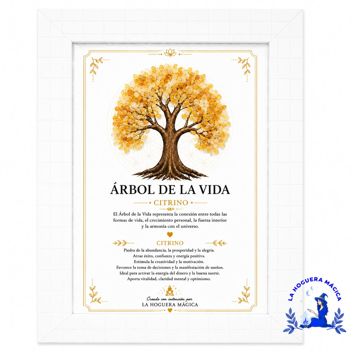 Minerales - Cuardro  Árbol de la Vida de mineral