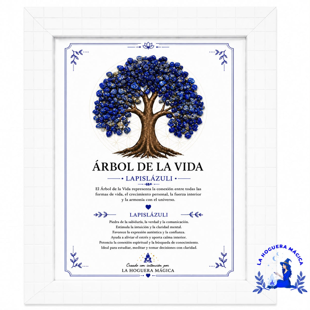 Minerales - Cuardro  Árbol de la Vida de mineral
