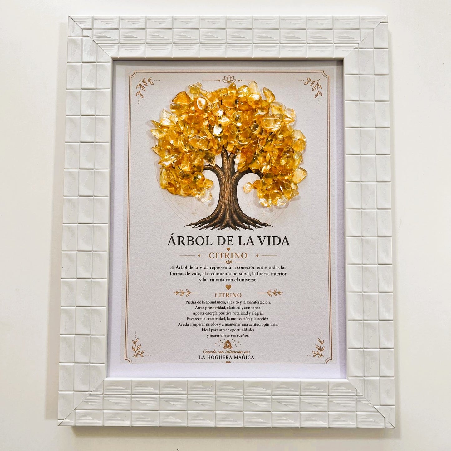 Minerales - Cuardro  Árbol de la Vida de mineral