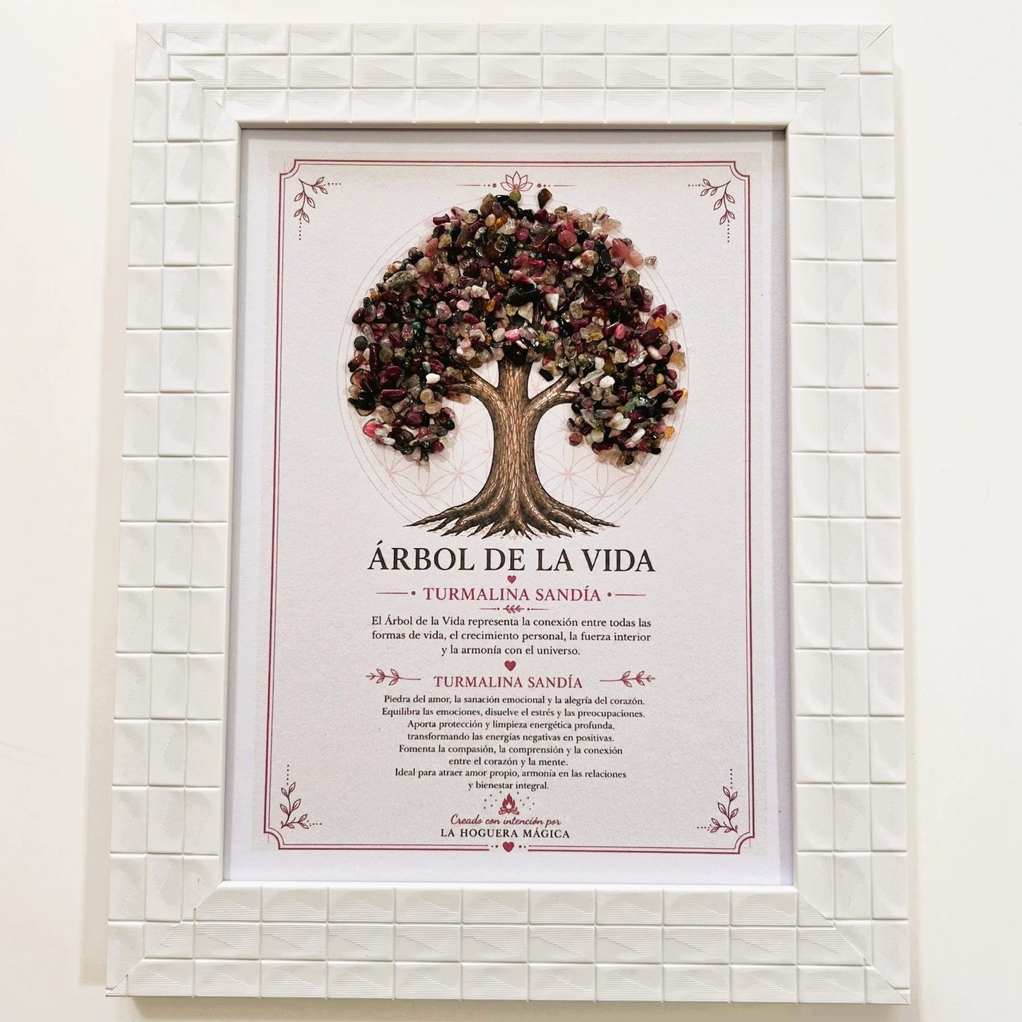 Minerales - Cuardro  Árbol de la Vida de mineral