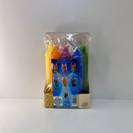 Vela - Pack de 7 uds. Siete Arcángeles