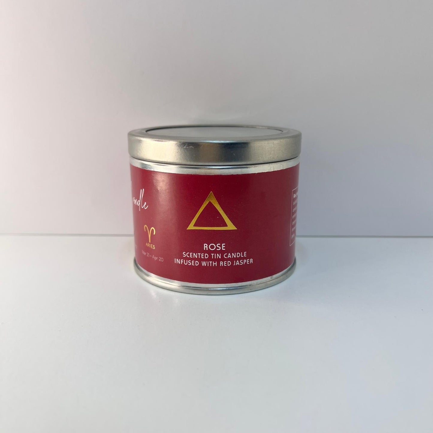 Vela - Rosa y Jaspe Rojo