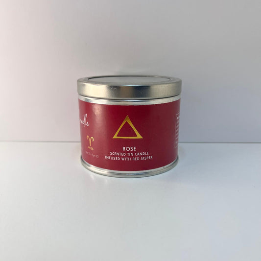 Vela - Rosa y Jaspe Rojo