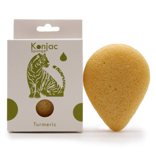 Esponja - Konjac Gota - Cúrcuma - Antiarrugas